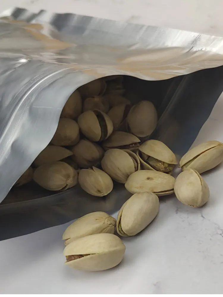 Reusable Thick Ziplock Cookies 8 Mil Child Proof Holographic Resealable Food Storage Custom Mylar Bags With Oxygen Absorbers