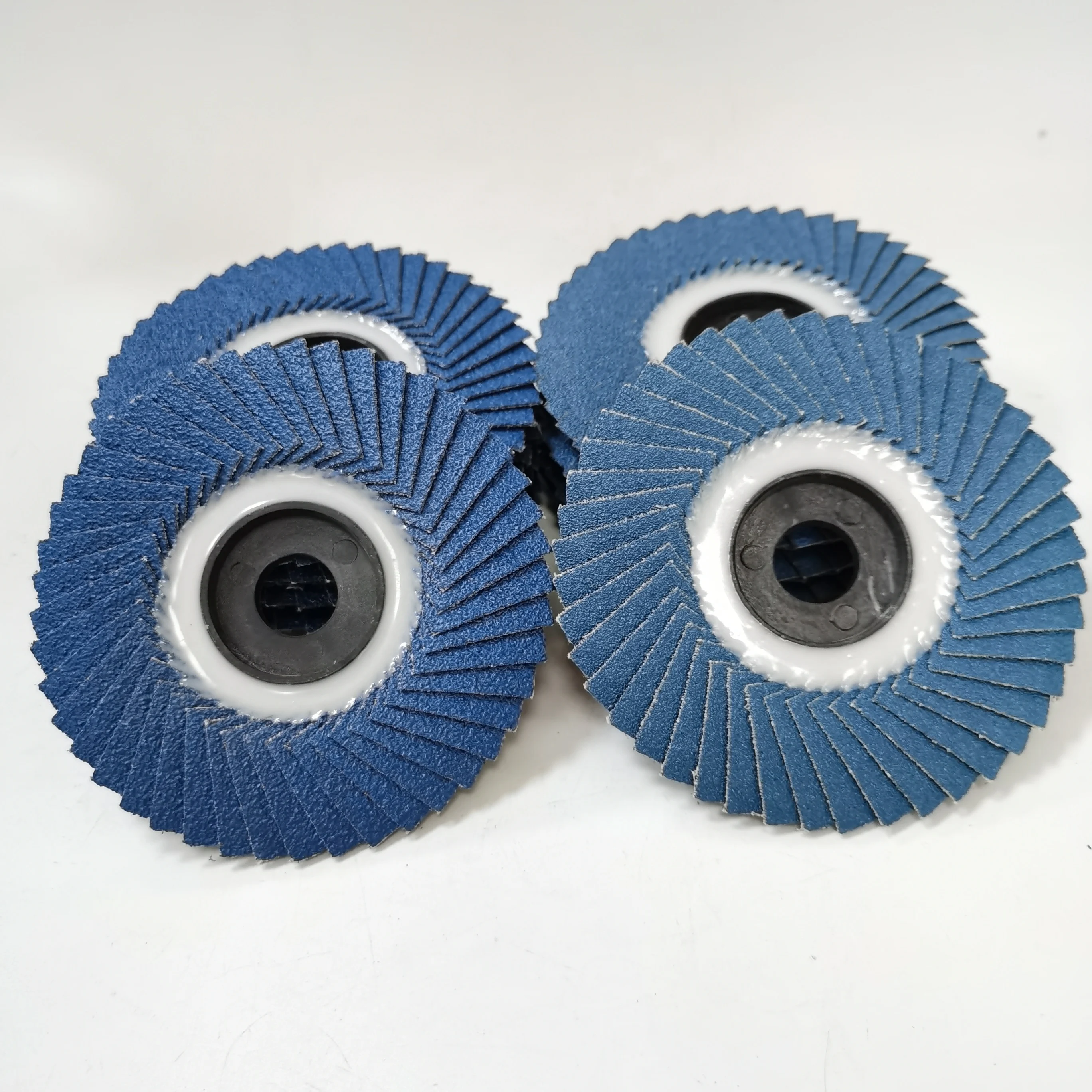 abrasive tools korea flexible flap disc zirconia sanding semi flap disc stainless steel 100mm machine