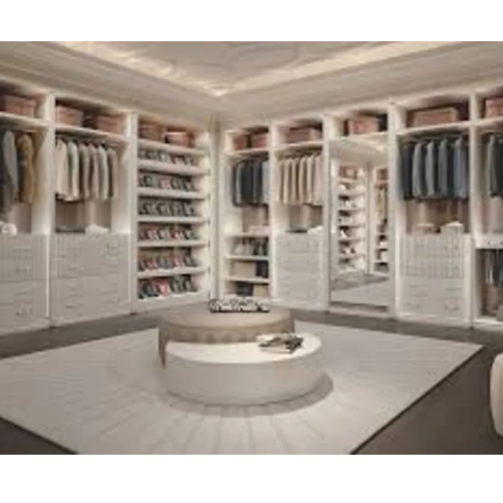 CBMmart 2024 Bedroom Dress Cabinet Systems Luxury Walk In Closet Cabinet Modern Walking Close