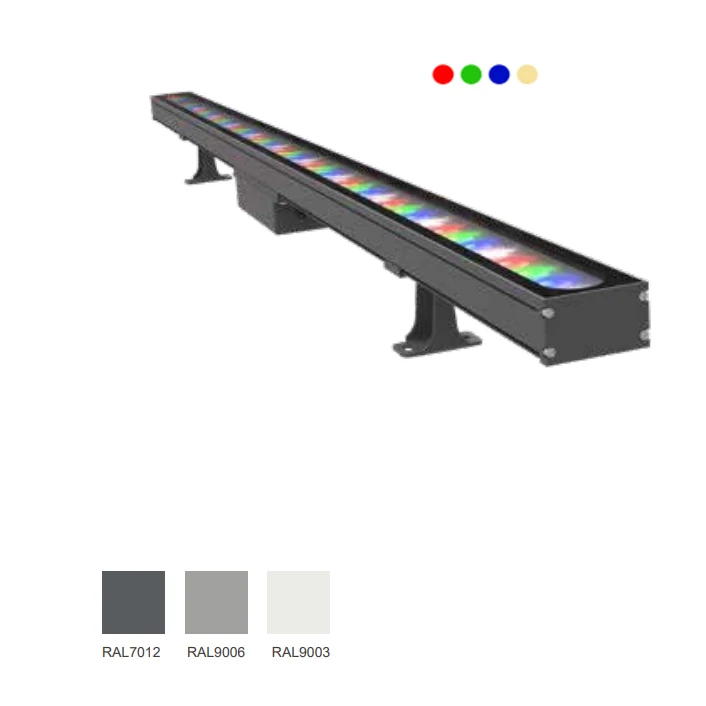 Хорошая цена линейное освещение 36 Вт 48 60 72 RGB DMX512 светодиодные Настенные светильники для архитектуры