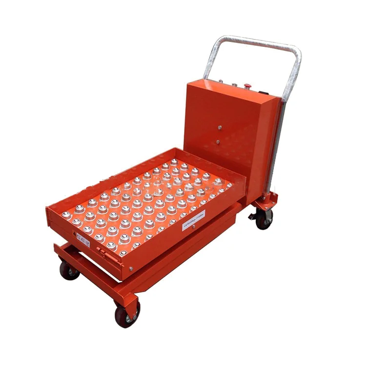 Tiltable Steel Hydraulic Lifting Work Platform Electric Scaffolding Work Platform Automatic Elevator Table Lifting Work Platform