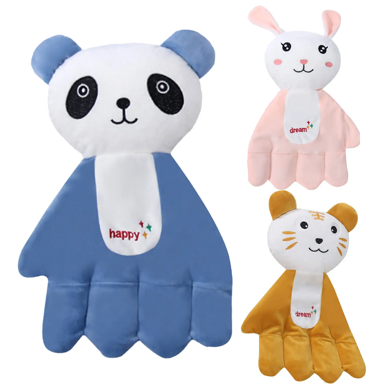 baby sleep aid pillow tummy matBaby Sleep Soothers Cartoon Palm Shape Comfortable Crib Soother