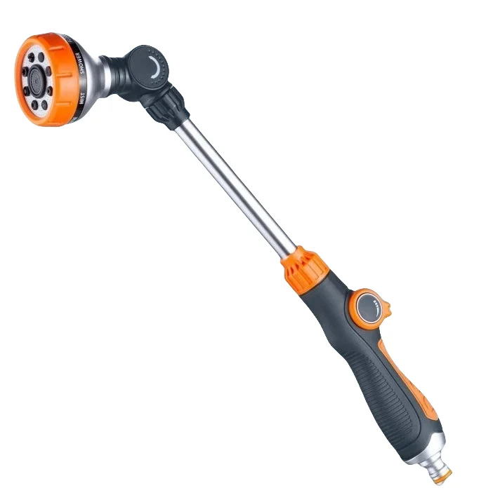 Сверхмощный садовый шланг высокого давления палочка для садового шланга полива с 8 узорами распыления