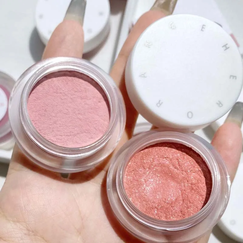 Slightly drunk powder blusher cream nude, natural, delicate, and long-lasting, matte, mousse, rouge and mud girl