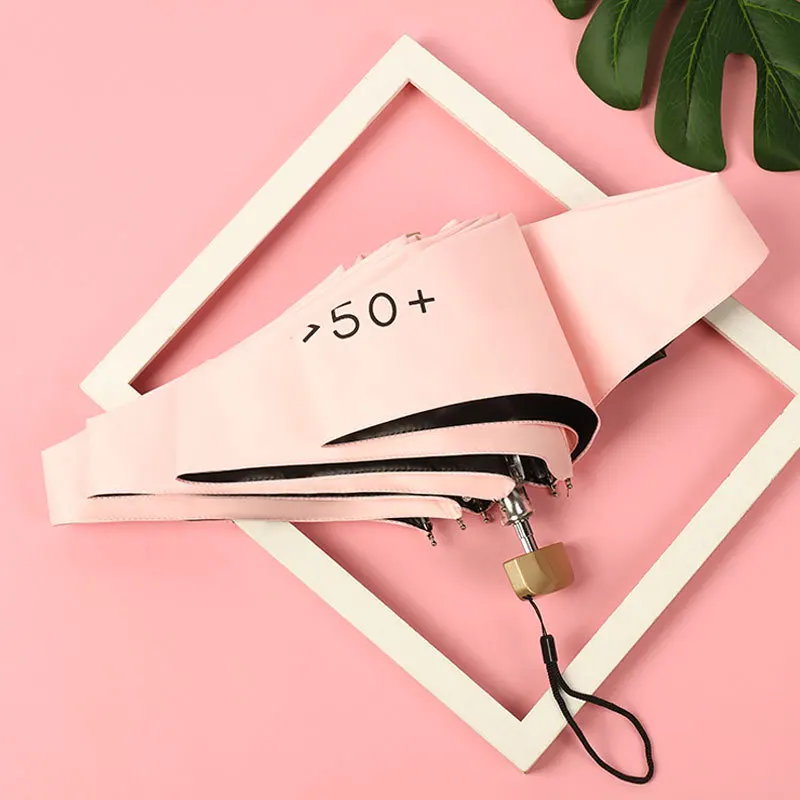 BSBH Custom Logo Travel Capsule Umbrella Mini Compact Double Small Umbrella Mini 5 Folding Mini Umbrella Pocket Portable