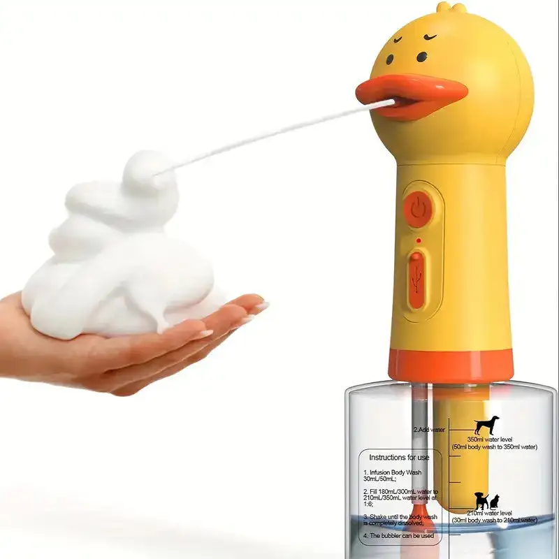 Electric Rechargeable Cleaning Pet Foam Machine Spray Depp Cleaning Pet Body Washing Machine