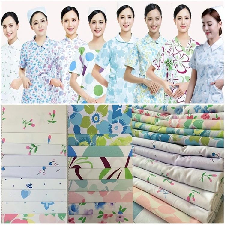 TC twill dyed uniform fabric used for school hospital nurse workers