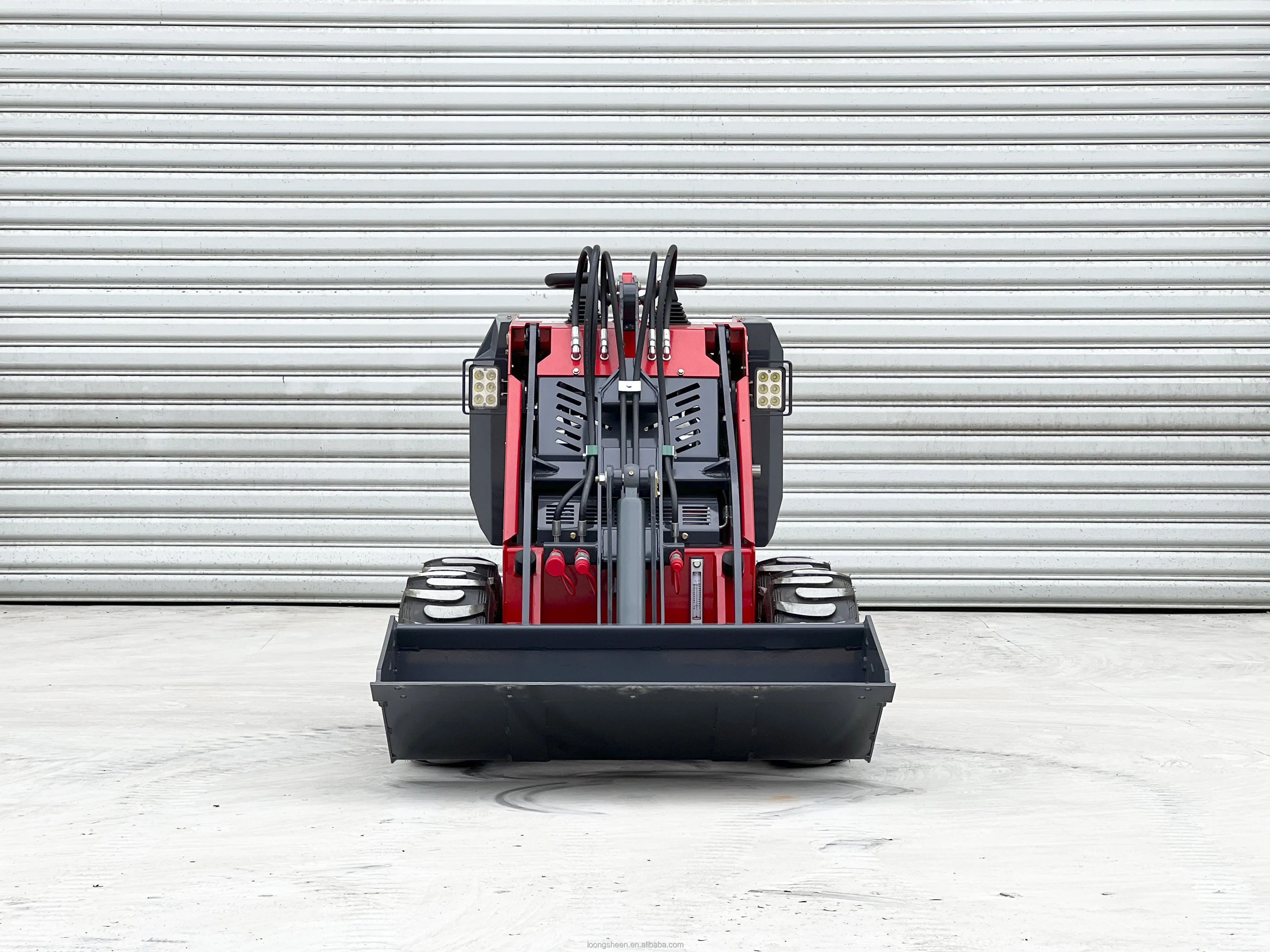 4 Wheel Tire Driving 0.5 Ton Hot Small Skid Steer Loader for Sale China Brand New Skid Steer Loader
