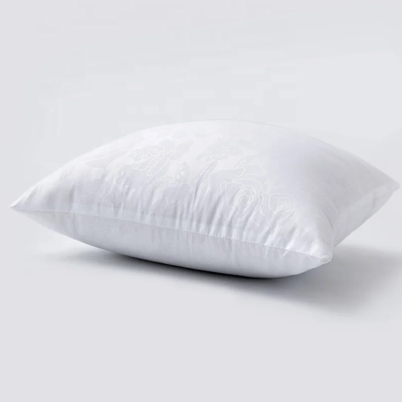 home textiles white soft polyester washable fiber square cushion Pillow Insert inner with law label for Restaurant Hotel