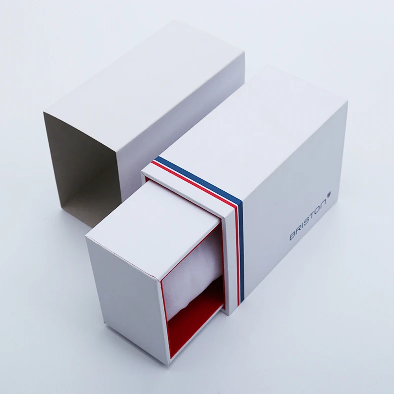 DZ01 Wholesale Custom Paper Packaging Cardboard Drawer Cheap Watch Gift Box With Logo Factory In China