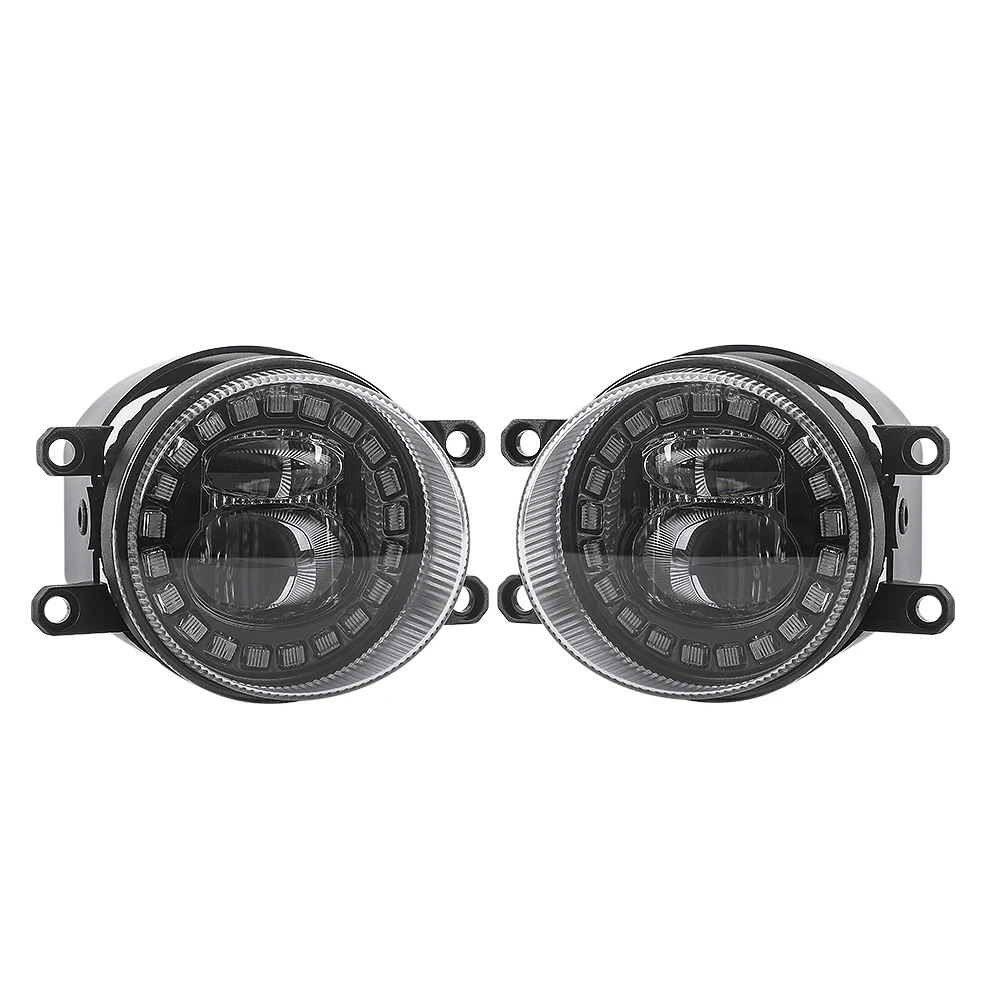 Fog Lamp 30W LED Round Front Fog Light Osram Daytime Running Light Driving Light Fit for Toyota Scion Hiace LEXUS 2016 Sport