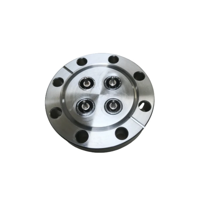 5KV 60A Copper One pin KF/CF 16 Flanged UHV Rated Vacuum Electrical Power Feedthrough