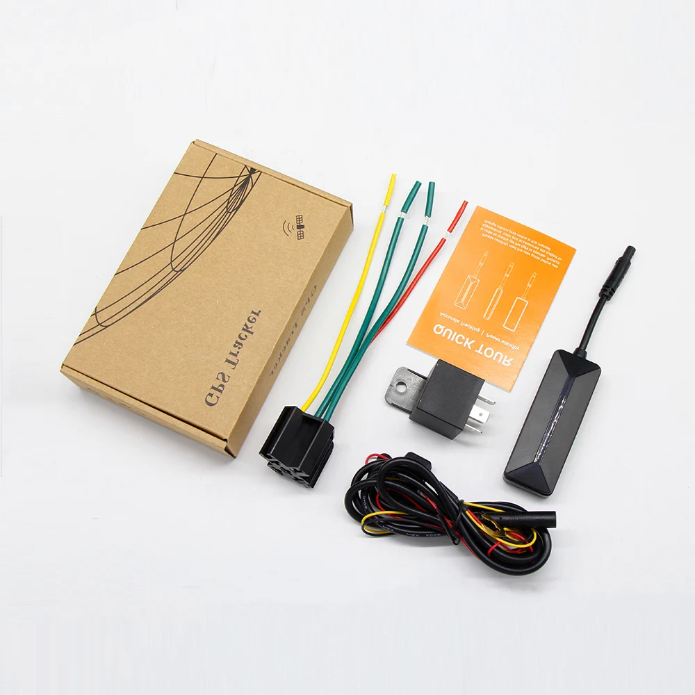 Смарт-локатор, отключение питания и отключение масла, мини-устройство GPS слежения автомобиля, программное обеспечение и приложение, водонепроницаемый автомобильный трекер IPX6