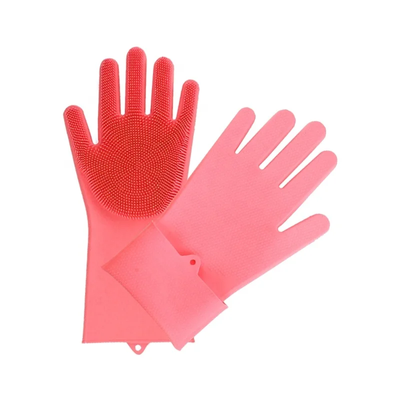 High Quality Eco-Friendly Waterproof  Heat Resistant Silicone Glove For Home