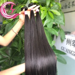 Clj The Best Hair Vendors Paquet Virgin Cuticle Aligned Hair Brazilian Black 26In Straight Hair Extensions For Braids Wholesale