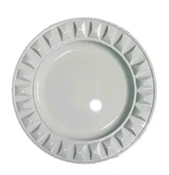 Высокое качество, оптовая продажа, дешевое свадебное украшение, простые синие пластиковые тарелки для зарядного устройства