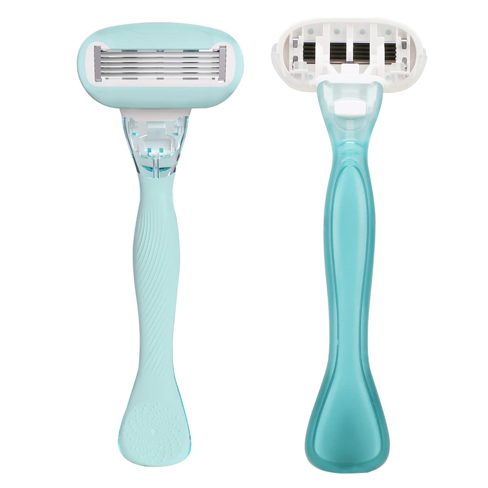 OEM Women Facial Makeup Shaving Razor 5 Blade With 1 Cartridge System Razor