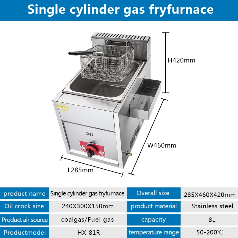 Commercial French Fries Kfc Potato Chips Frying Machine With Basket Electric Deep Fryer For Chicken
