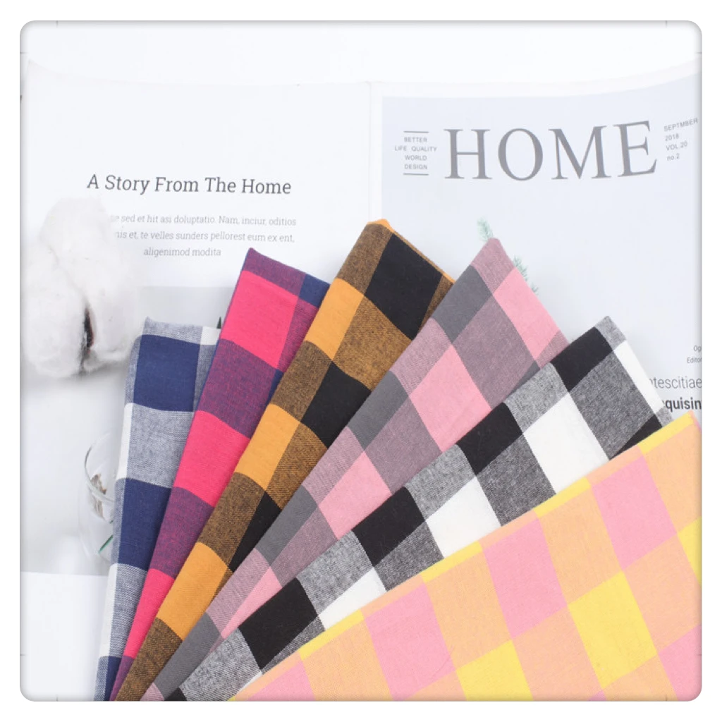 High Quality  21s cvc yarn dyed plaid check 180gsm 100% cotton yarn dyed flannel wholesale flannel shirt yarn dyed plaid check