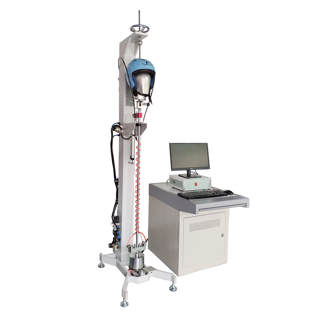 Helmet Chin Strap Retention system strength testing machine for ECE R22.05 JIS testing standard