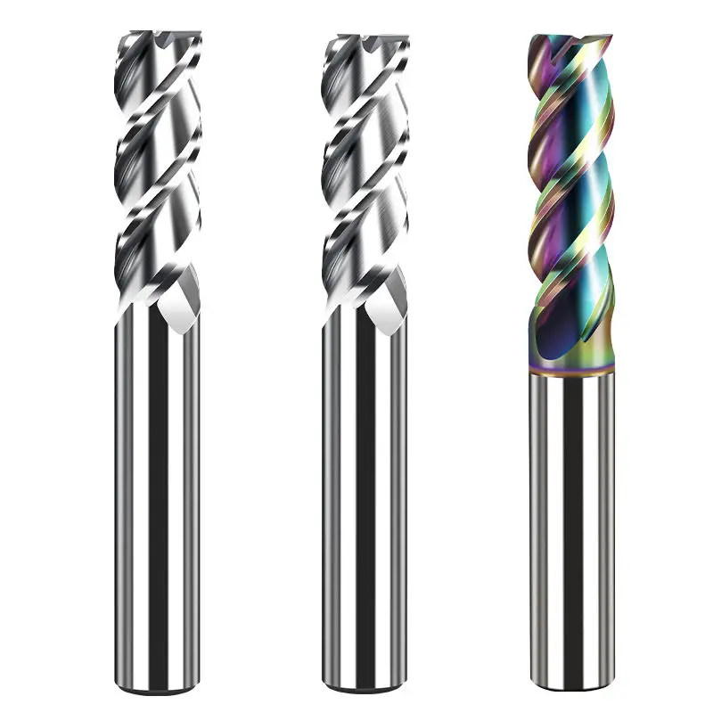 High Precision Carbide Up And Down Cut Milling Cutter 2 Flutes CNC Compression Bit End Mill for Wood