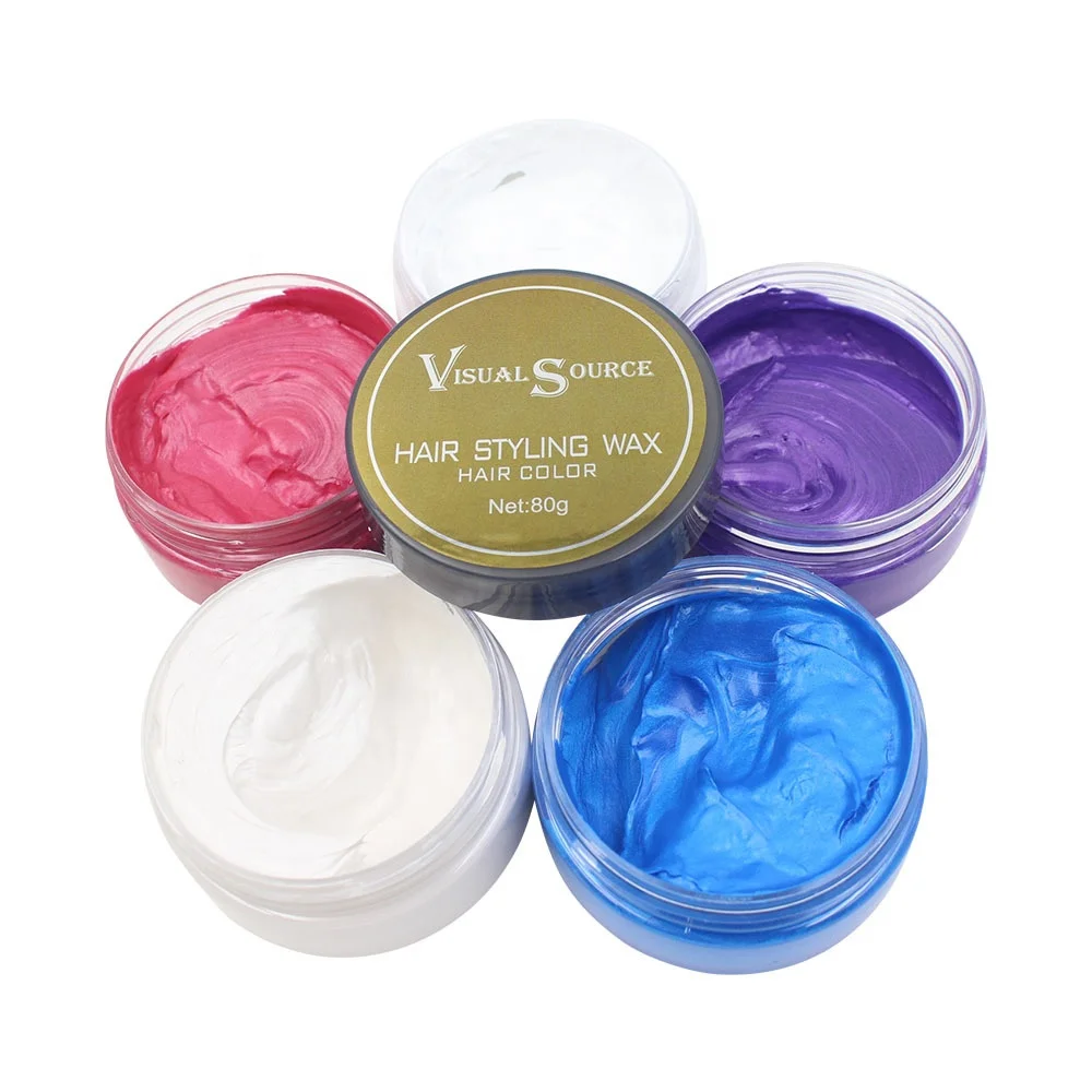 OEM/ODM visualsource Color Matte Hair Wax,color styling