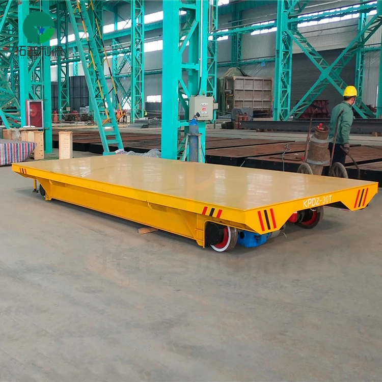 Vehicle Assembly Line Rail Transfer Cart