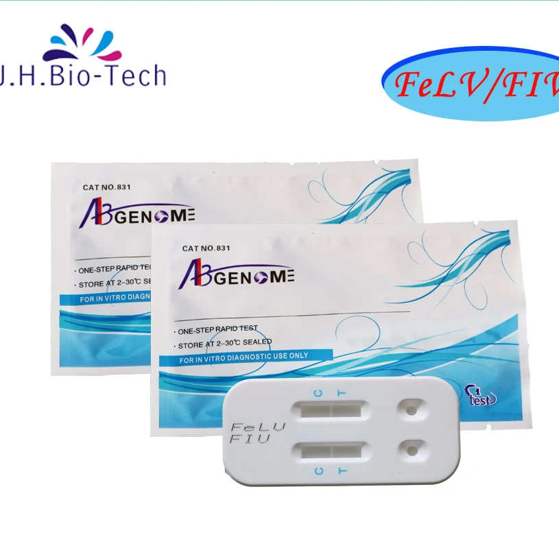 veterinary Feline Immunodeficiency and Feline Leukemia  combined rapid test