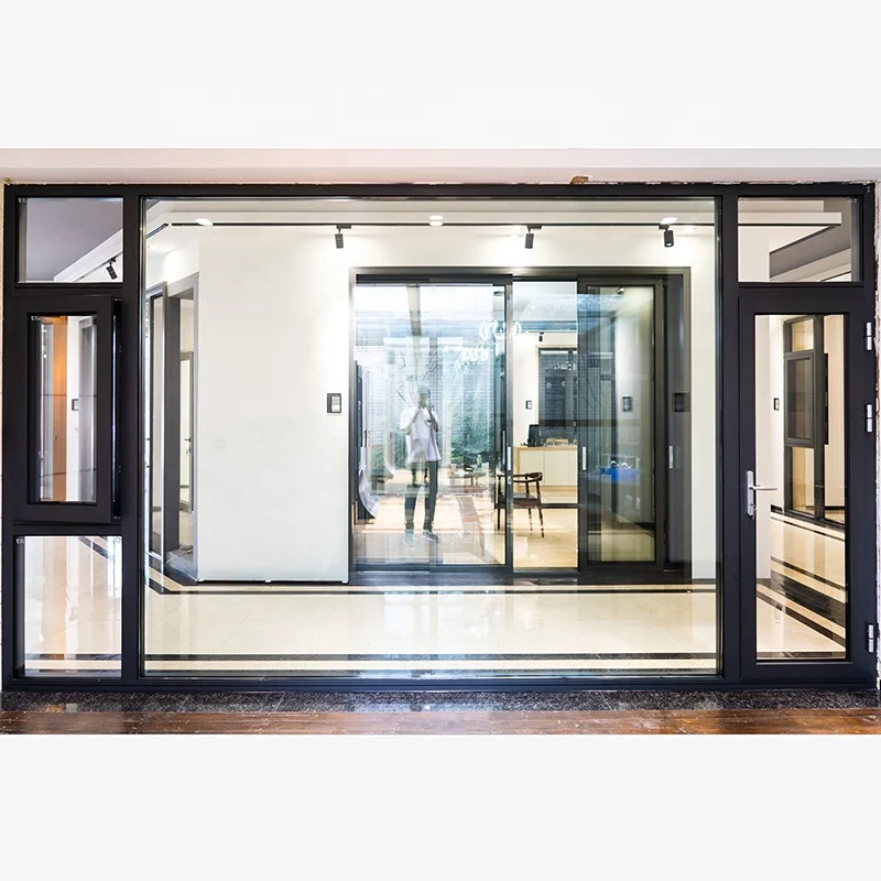 folding glass walls building casement window with wind stay aluminium bifold doors schuco bi fold