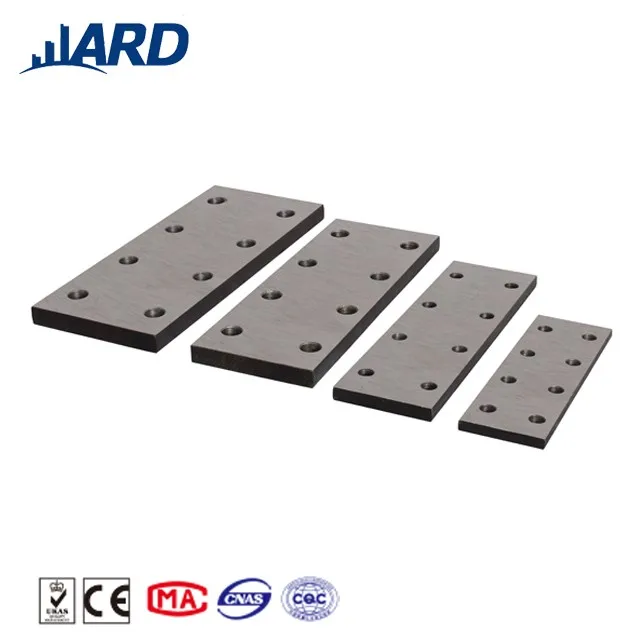 construction elevators lifting equipments guide rail with fishplate