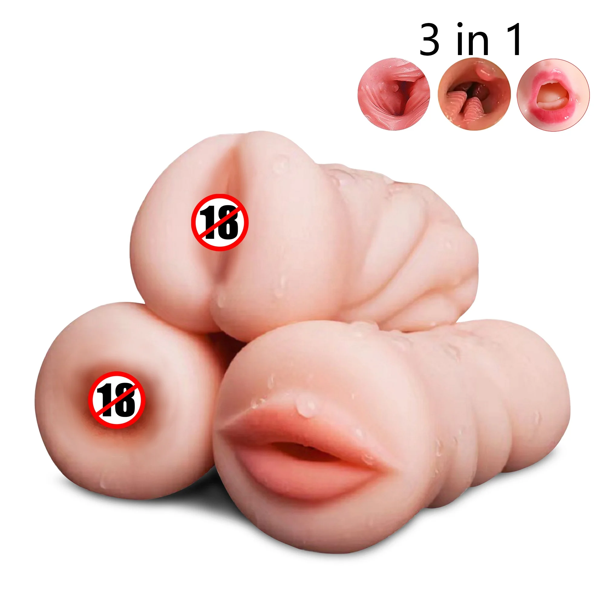 3 отверстия 3 в 1 для мужчин