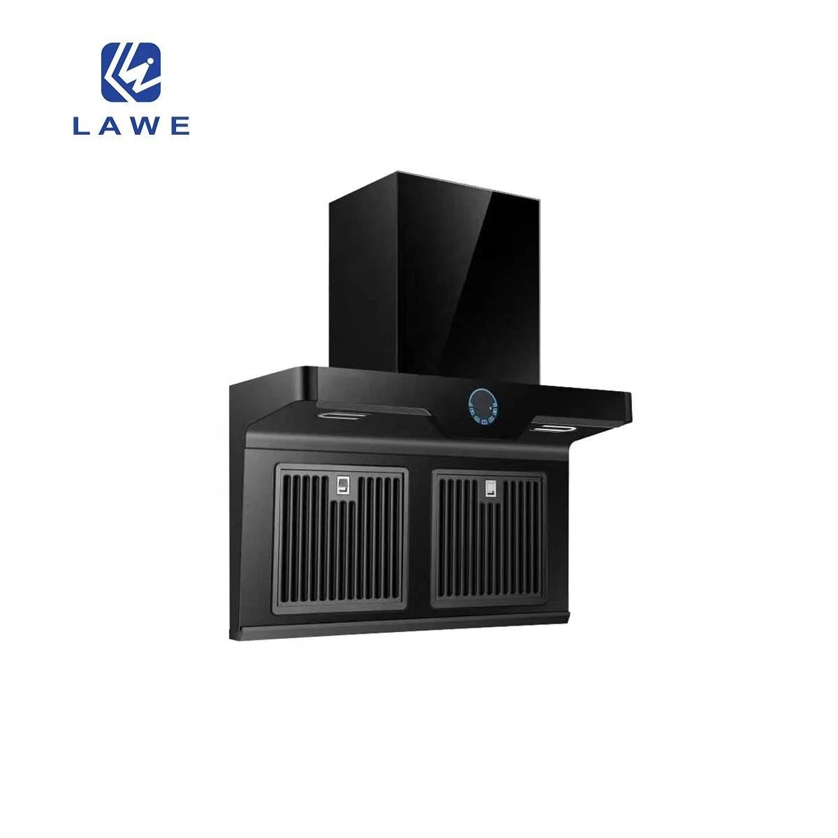 90cm automatic cleaning  major kitchen appliances range hood automatic cleaning price modern novel design copper range hood