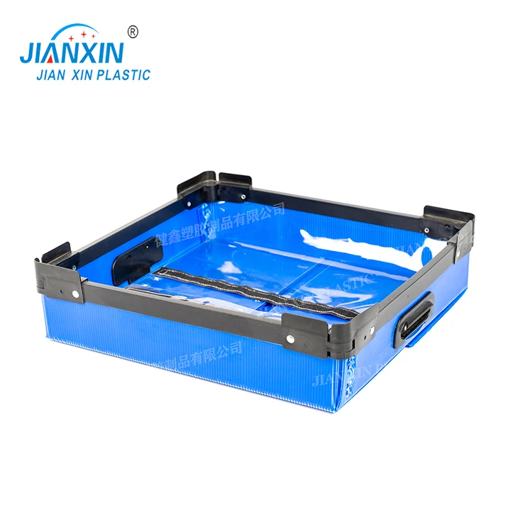 bule pp corrugated plastic Skeleton boxes