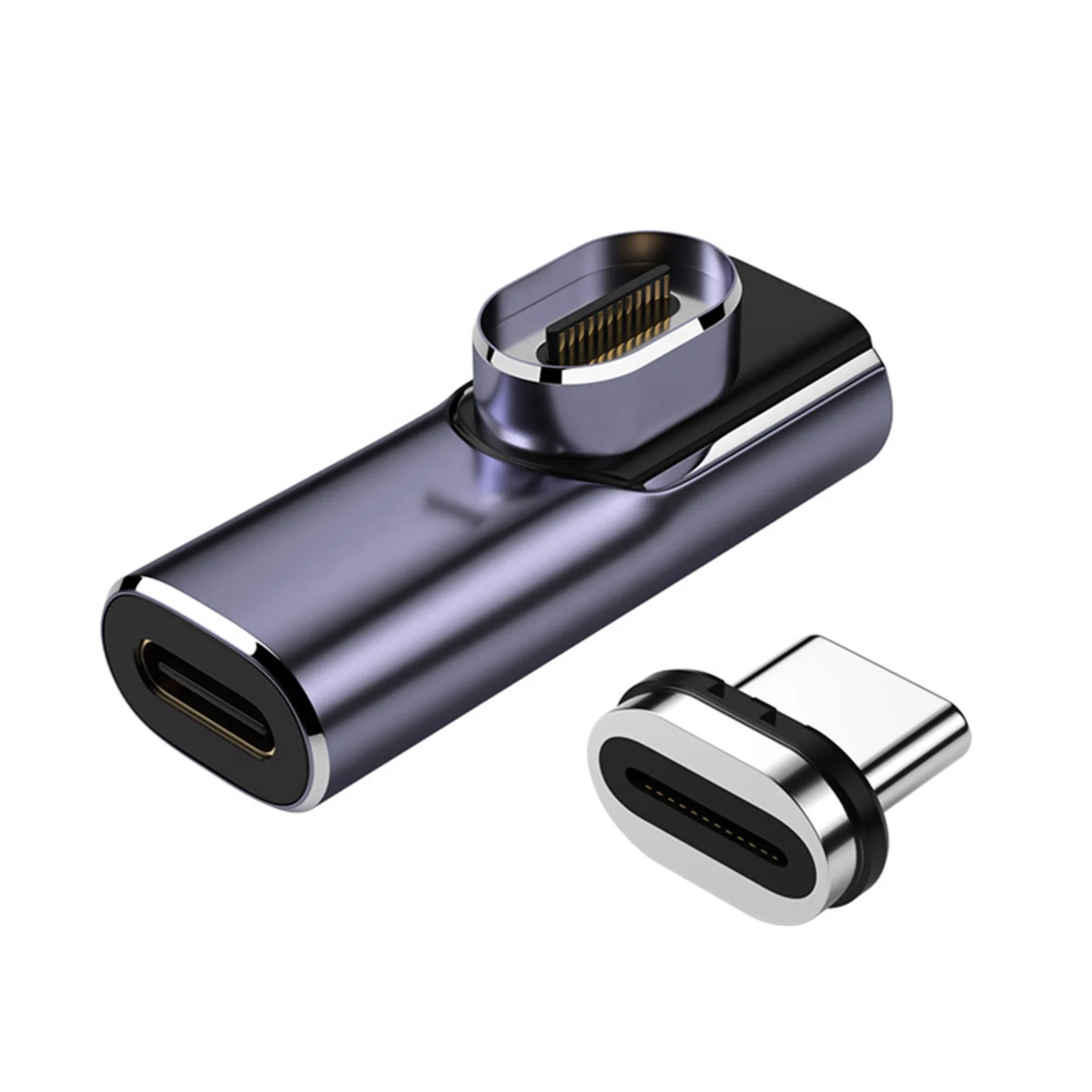 New USB Cable Magnetic Adapter 100W USB 4.0 Type C Magnetic Charger Connector For Phone USB C Device Fast Charging Converter