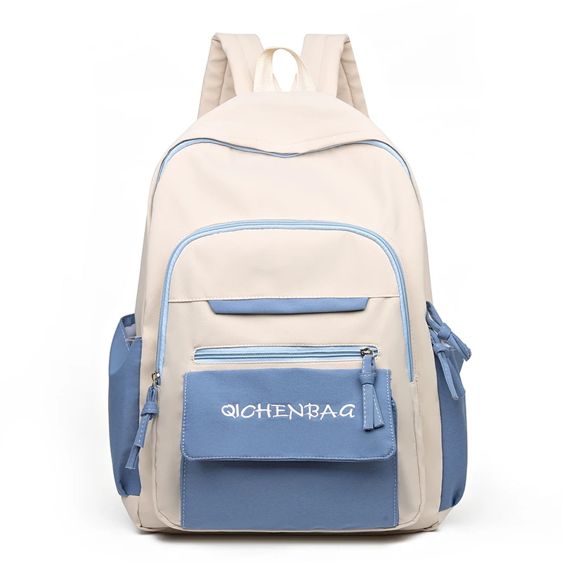 Bestwill Large Capacity Fashion Multi-color Girls School Backpack Nylon Shoulders Backpack For Children School Bags