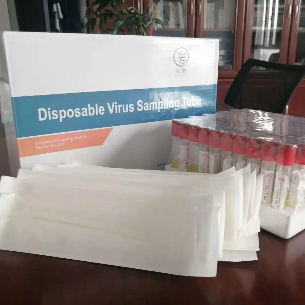 
Disposable Medical Virus Testing Sterile Sample disposable virus specimen collection tube 
