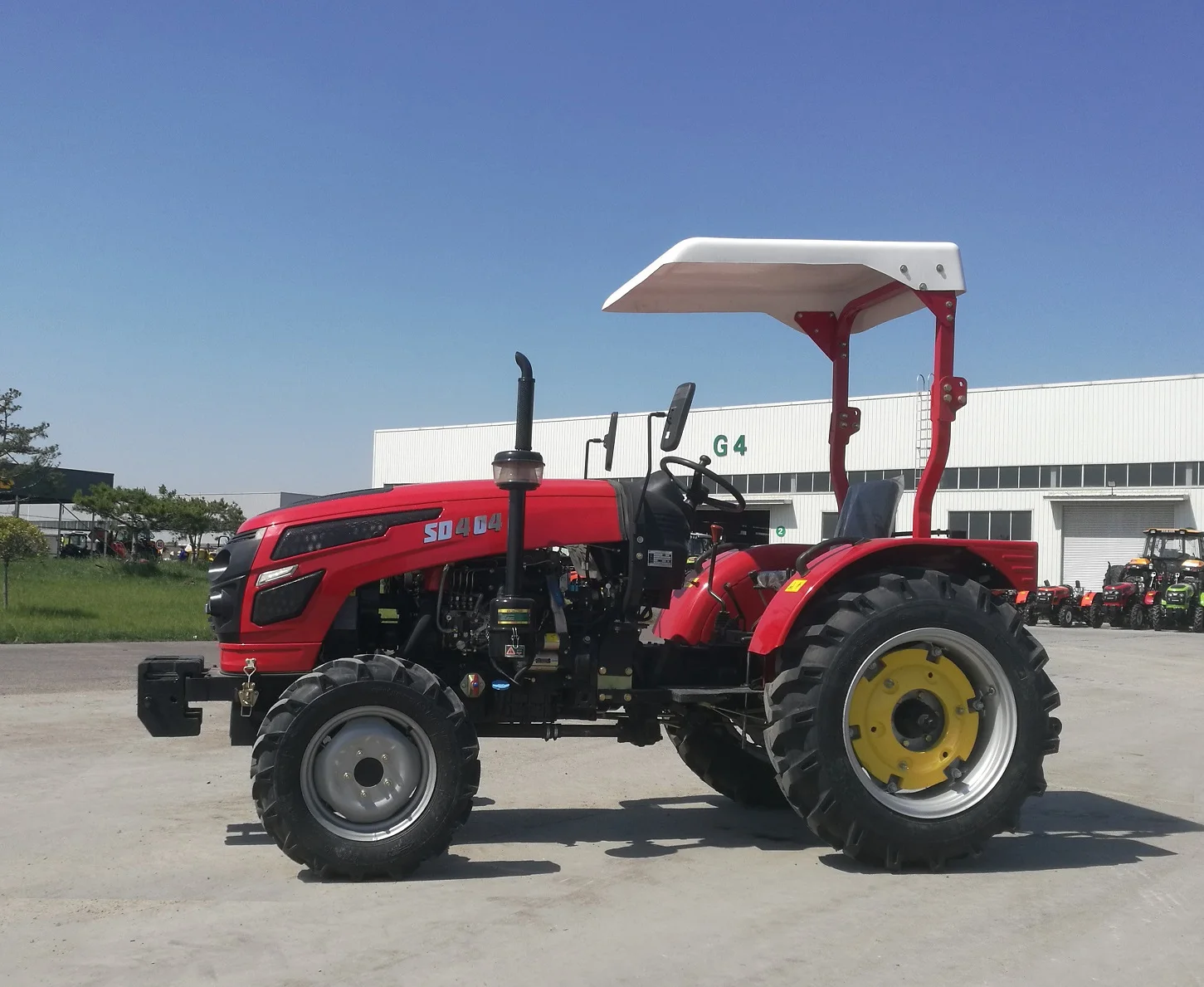 4WD 40hp Лидер продаж небольшой сельскохозяйственный трактор из
