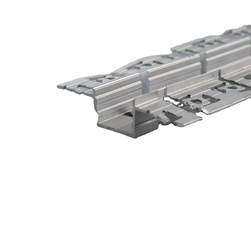 Customized New Flexible And Bendable LED Double-Sided Embedded Aluminum Linear Lights For Shopping Mall Studios