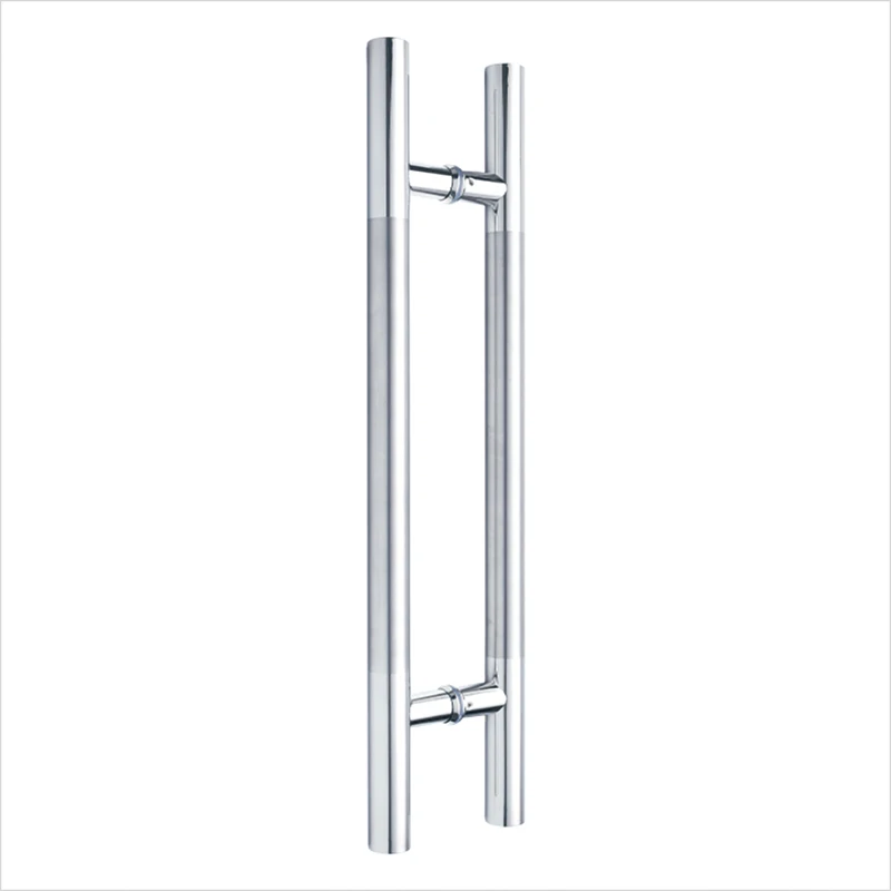 High quality stainless steel Dia 38 400 500 600 MM glass door pull handle