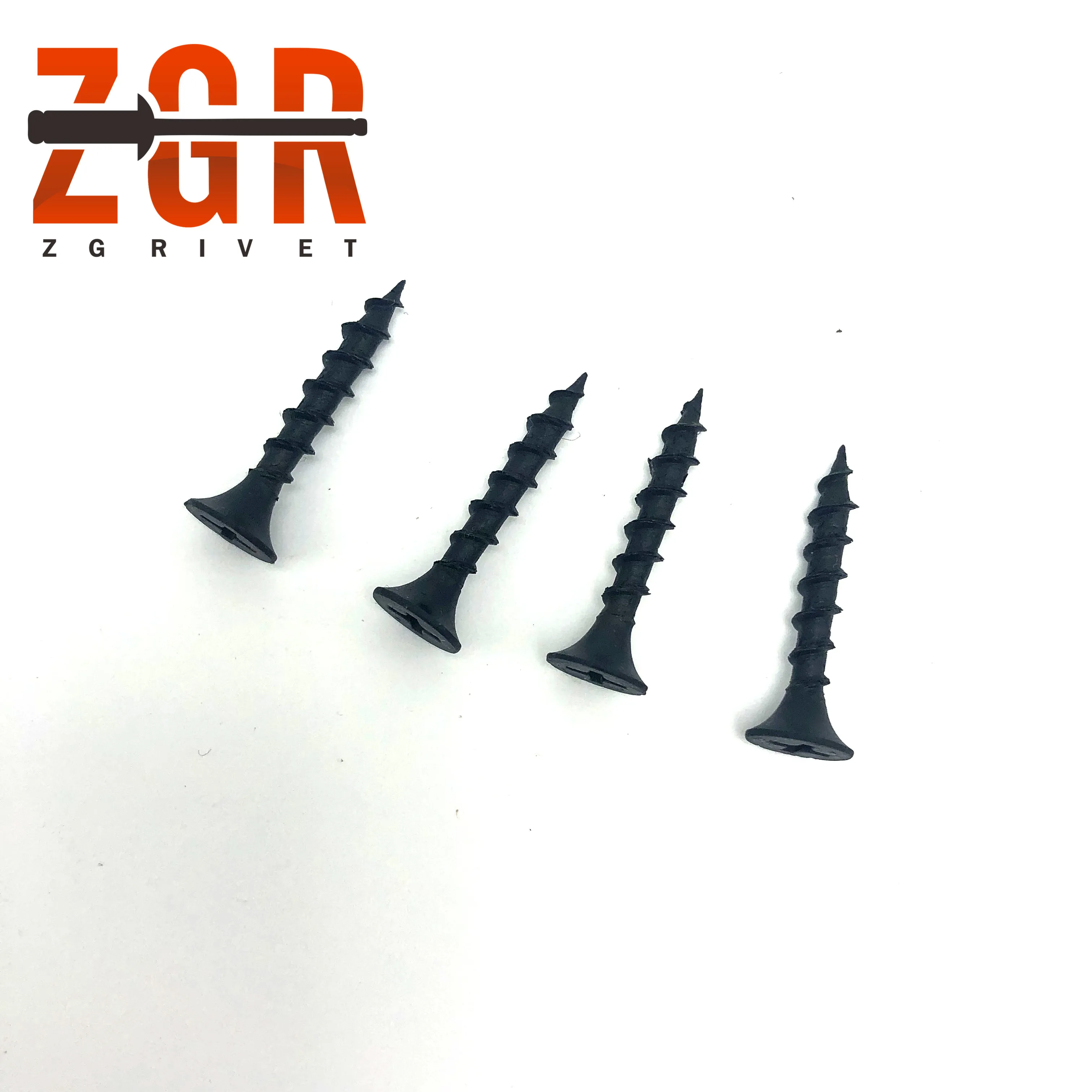 Грубая или тонкая резьба, черно-серая фосфатная гайка для гипсокартона от производителя Tianjin