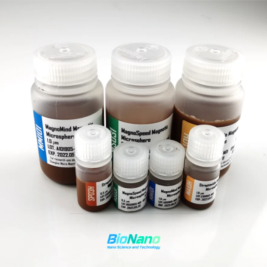 
1000nm/1um Silica Hydroxyl Magnetic Particle for Purification and Extraction 