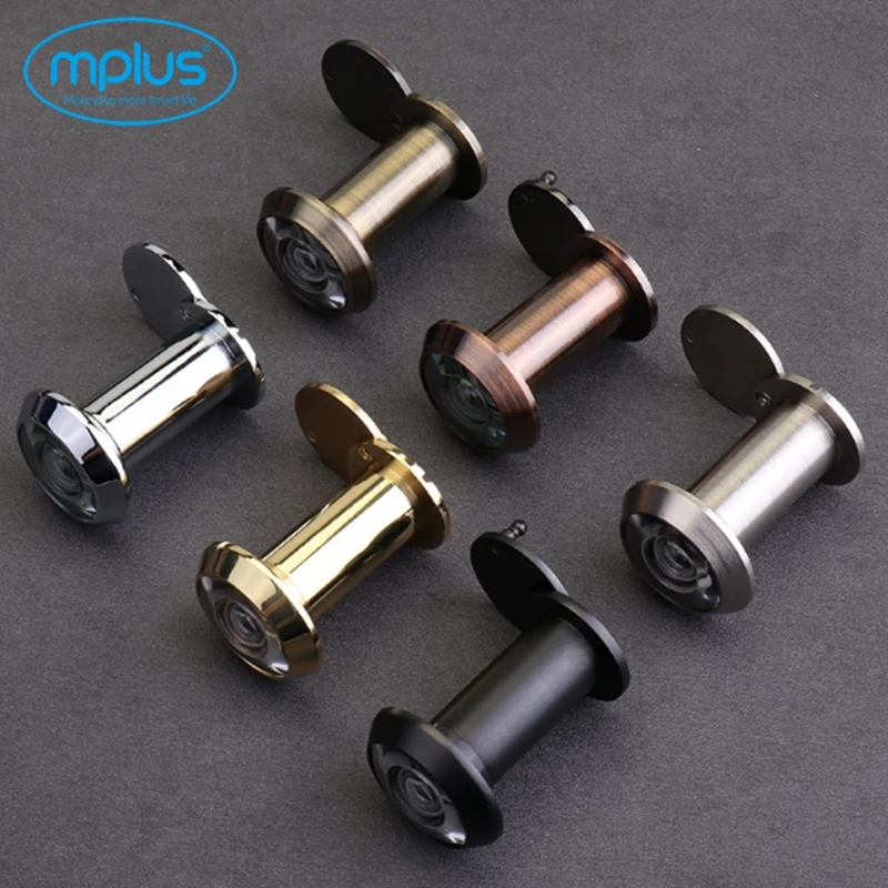 180 degree hotel Brass stainless steel lens Door peephole zinc alloy door viewers door cat eye