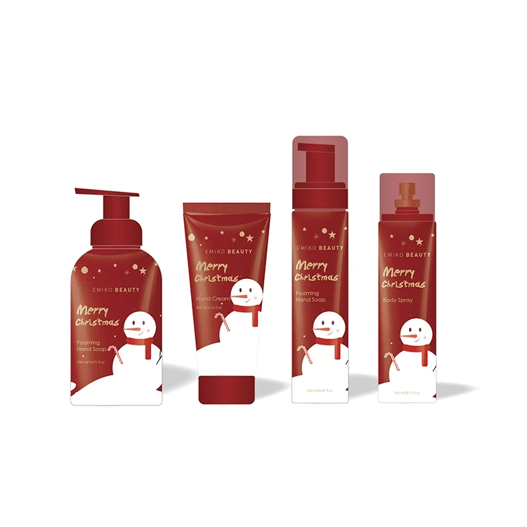 Christmas Face Skin Care Breakout Toilet Full Of Bath Rebranding Room Accessory Promotion Spa Gift Set