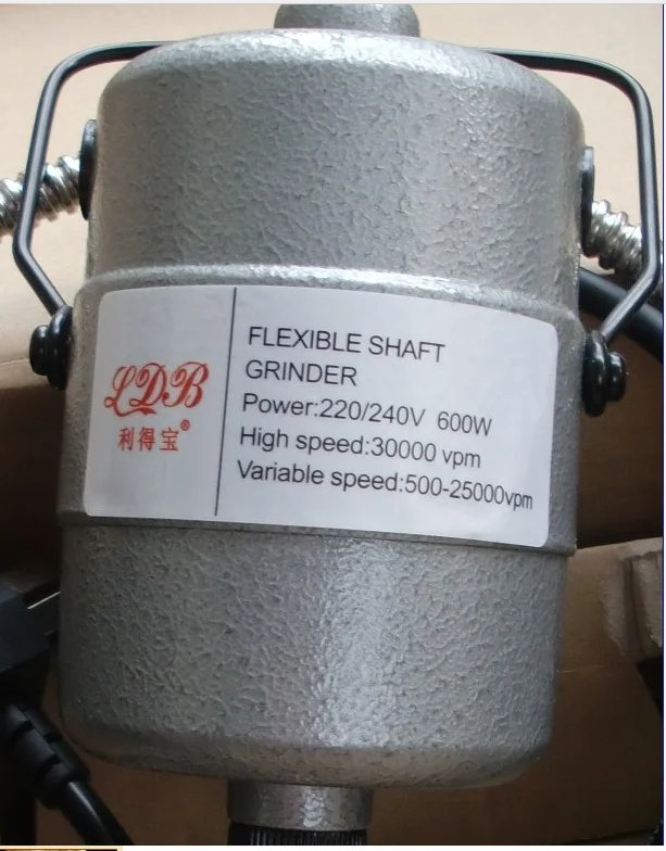 Инструмент для измельчения ювелирных изделий с гибким валом