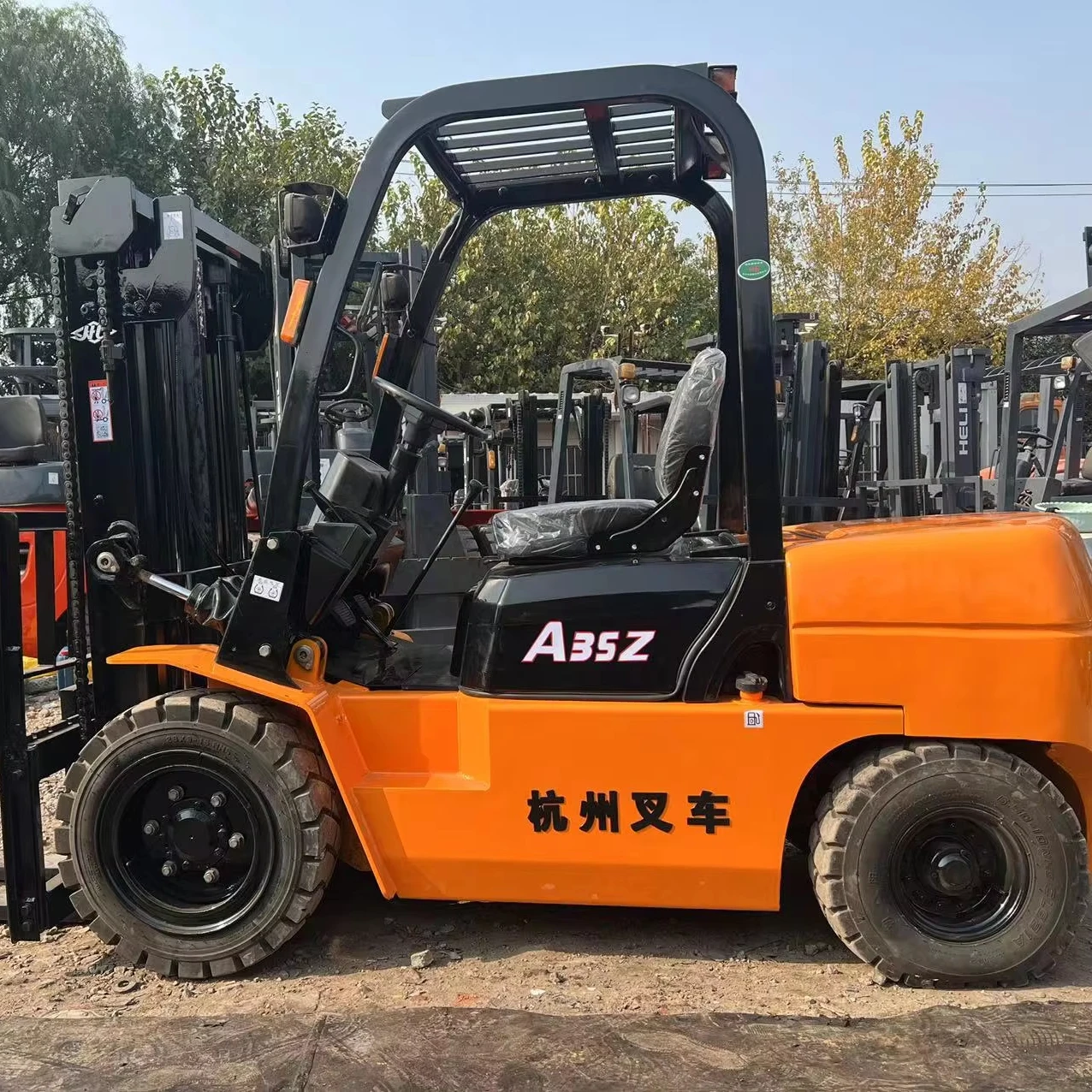Original Chinese brand used HANGCHA A35Z forklift  3.5 ton diesel forklift second-hand forklift