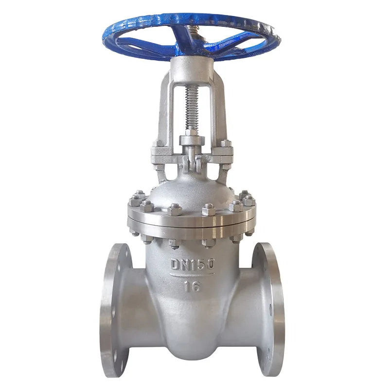 Cast Carbon Manual Valve PN16 PN40 PN64 High Temperature And High Pressure German Flange Gate Valve