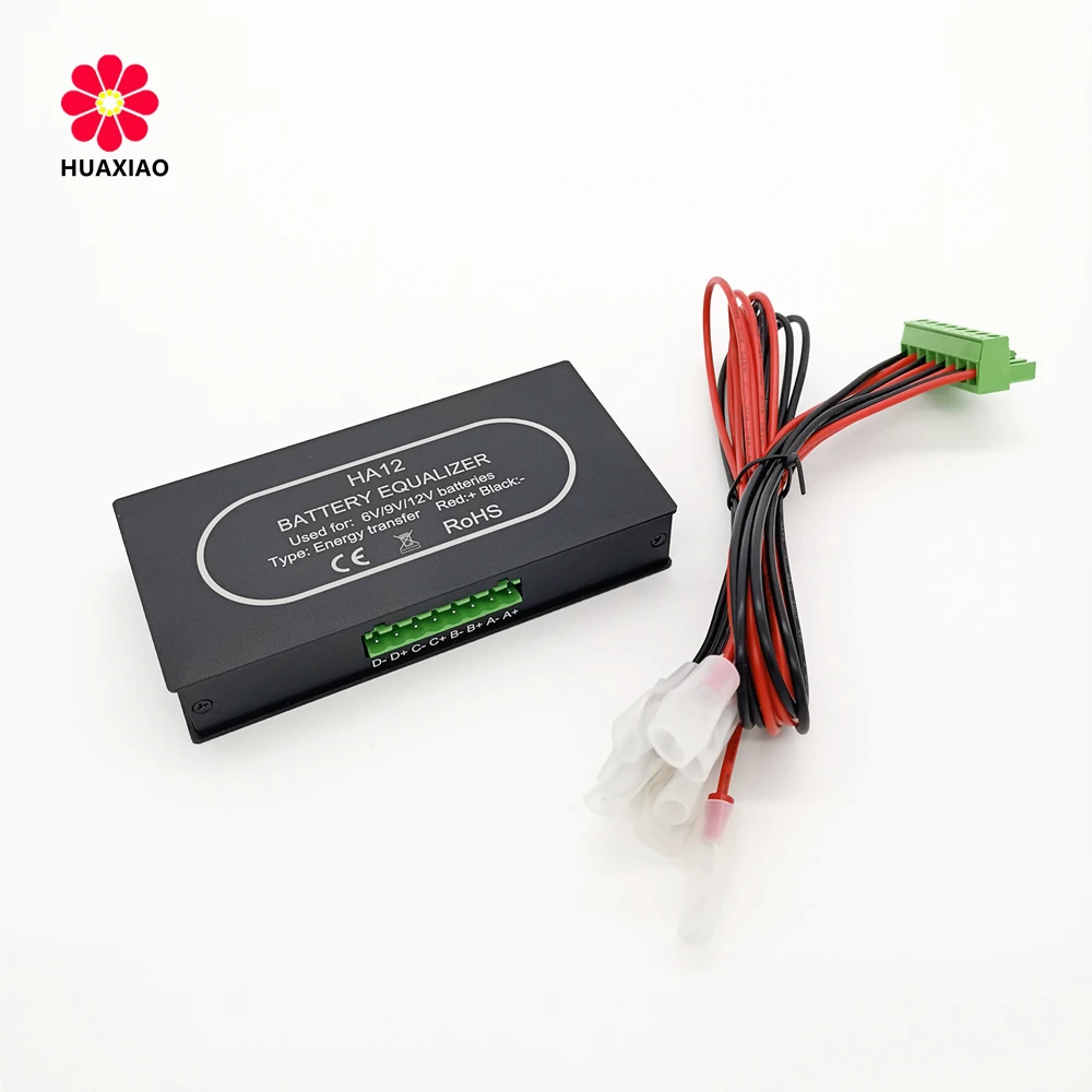 Huaxiao HA12 Best selling Lead acid batteries charge equalizer balancer with voltage display on phone APP