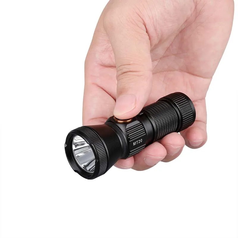 TrustFire MT20 1050LM Small EDC LED Flashlight USB C Rechargeable Work Lamp with Magnet and Clip