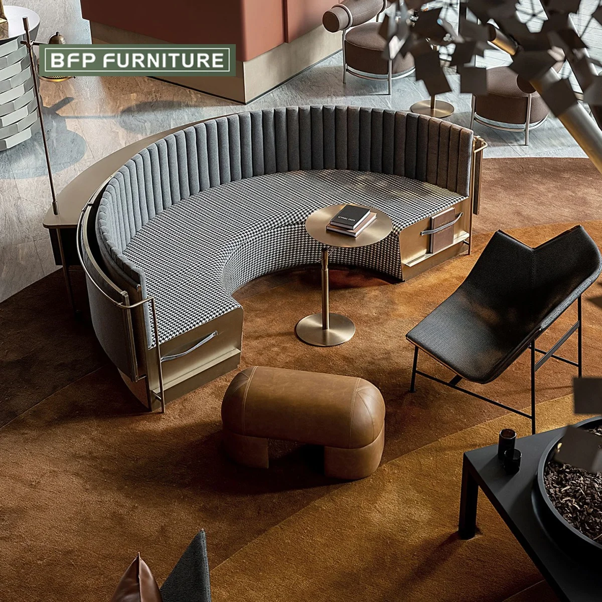 BFP Customized One Stop Service Hotel Furniture Sets for Lobby Common Area Modern Functional and Stylish Designs