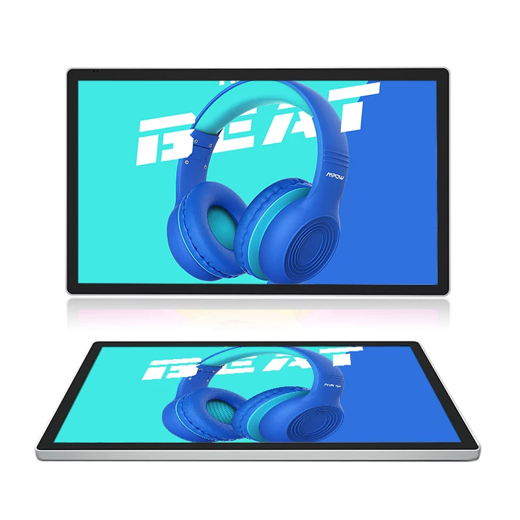 Android Window systems indoor LCD digital signage advertising touch monitor indoor wall mounted digital signage display